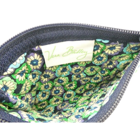 Vera Bradley Blue Rhapsody Zip Coin Purse - Picture 8 of 14